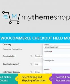 WooCommerce Checkout Field Modifier - MyThemeShop