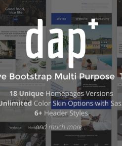 Dap - Creative MultiPurpose HTML Template