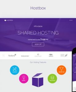 Hostbox WHMCS & HTML5 Landing Page