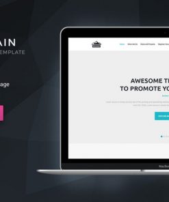Mountain - Business Startup HTML Landing Page