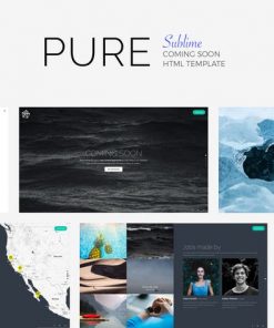 PURE - Sublime Coming Soon Template