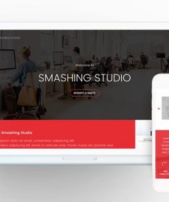 Smashing Studio Landing Page
