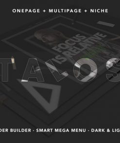 Talos - Creative Multipurpose HTML Template