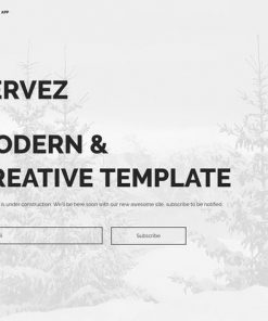 Tervez — Coming Soon & Maintenance Mode Template
