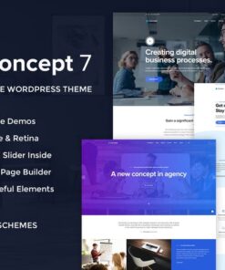 Concept Seven - Multipurpose WordPress Theme