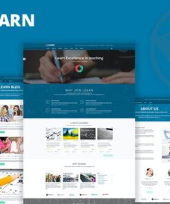 Learn - Education, eLearning WordPress Theme