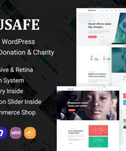 Nusafe - WordPress Theme for Donation & Charity