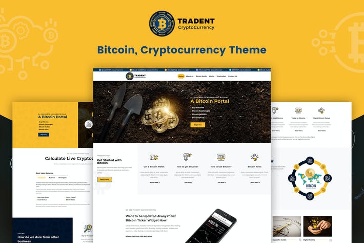 8e2d1b4c-54cd-4b4a-8124-1a9d76543e43.jpeg Tradent Cryptocurrency - Bitcoin, Crypto Theme - Image 1