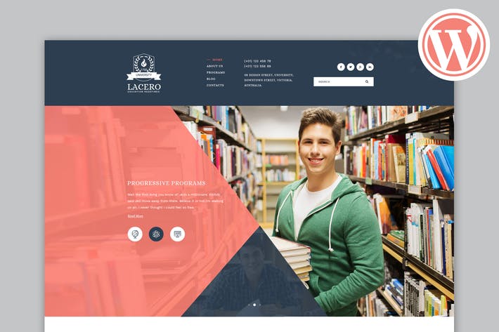 lacero-education-university-wordpress-theme-WXH7E3F.jpg Lacero - Education & University WordPress Theme - Image 1