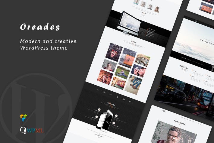 oreades-creative-one-page-wordpress-theme-WRJ9MA3.jpg Oreades - Creative One-Page WordPress Theme - Image 1