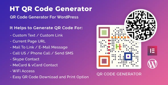 01-ht-qrcode-preview.jpg HT QR Code Generator for WordPress - Image 1