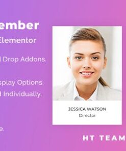 HT Team Member For Elementor