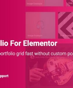 Tiny Portfolio Widget For Elementor