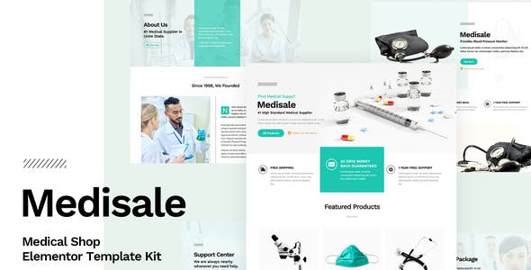 1_preview-6.jpg Medisale - Medical Shop Elementor Template Kit - Image 1