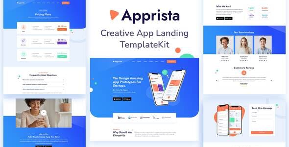 2340x1560.jpg Apprista - Creative App Landing Elementor Template Kit - Image 1