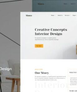 Bianca - Architecture Agency & Interior Design Elementor Template Kit