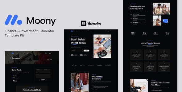 Cover_2.jpg Moony - Finance & Investment Elementor Template Kit - Image 1