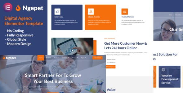 CreativeAgencyBanner.jpg Ngepet - Creative Agency Company Elementor Template Kit - Image 1