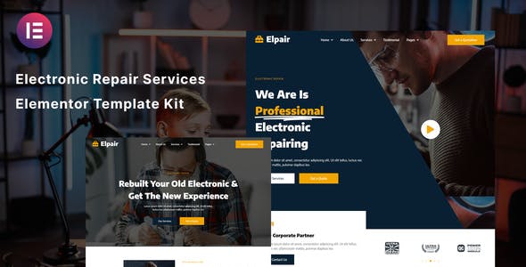 Elpair-Kit.jpg Elpair - Electronic Repair Services Elementor Template Kit - Image 1