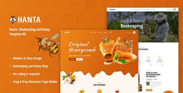 cover-148.jpg Hanta - Beekeeping & Honey Elementor Template Kit - Image 1