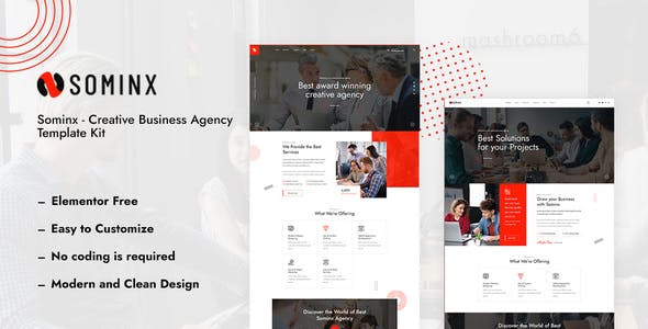 cover-264.jpg Sominx - Creative Business Agency Elementor Template Kit - Image 1