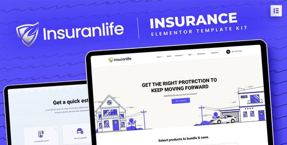cover-345.jpg Insuranlife - Insurance Agency Elementor Template Kit - Image 1