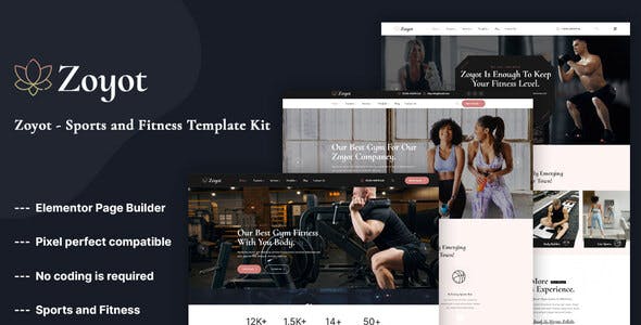 cover-600.jpg Zoyot - Sports & Fitness Elementor Template Kit - Image 1