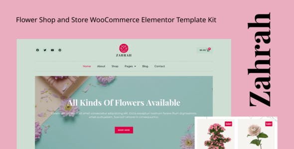 cover-image-16.jpg Zahrah - Flower Shop & Store WooCommerce Elementor Template Kit - Image 1