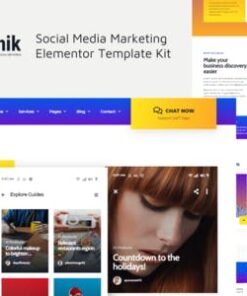 Sputnik - Social Media Marketing Elementor Template Kit