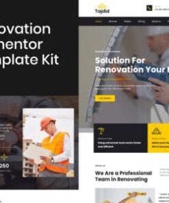 Tajdid - Renovation Elementor Template Kit
