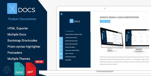 preview-28.jpg X Docs Wordpress Product Documentation Creator - Image 1