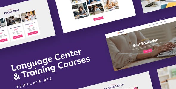 preview-308.jpg Distance Education - Language Center & Training Courses Template Kit - Image 1