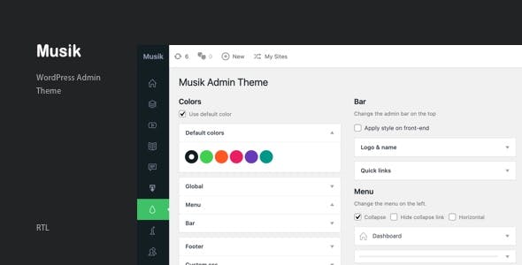 preview_musik.jpg Musik - WordPress Admin Theme - Image 1