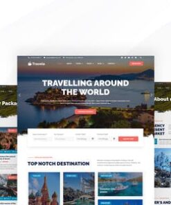 Travele – Travel & Tour Agency Template Kit