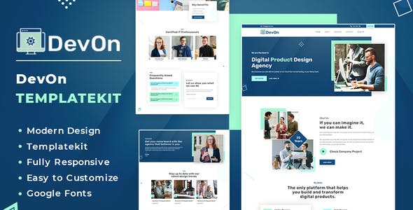 cover-81.jpg DevOn - Digital Product Design Agency Elementor Template Kit - Image 1