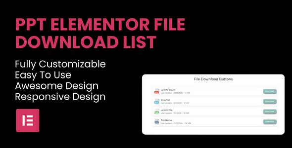preview-3.jpg File Download List Elementor Widget - Image 1