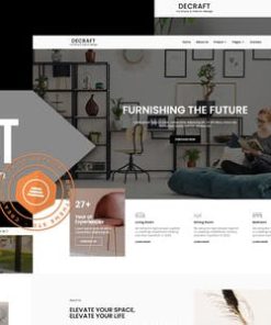 Decraft - Furniture & Interior Design Elementor Template Kit