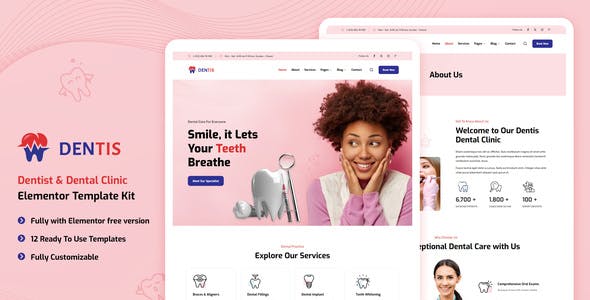 Preview-44.jpg Dentis – Dentist & Dental Clinic Elementor Template Kit - Image 1