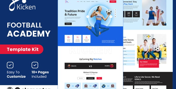 Cover-3.jpg Kicken - Football & Sports Academy Elementor Template Kit - Image 1