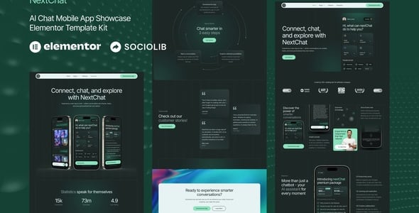 cover-22.jpg NextChat - AI Chat Mobile App Showcase Elementor Template Kit - Image 1