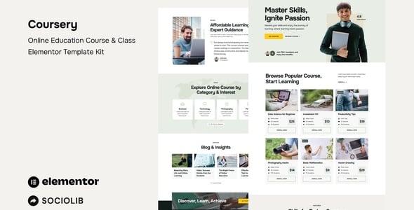 cover-52.jpg Coursery - Online Education Course & Class Elementor Template Kit - Image 1