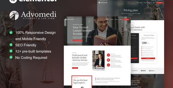 mainpreview-17.jpg Advomedi - Attorney & Law Firm Elementor Template Kit - Image 1
