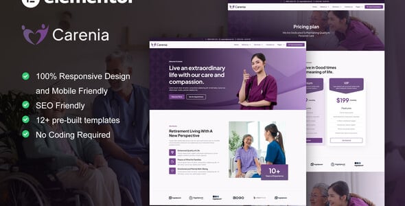 mainpreview-37.jpg Carenia - Home Care & Private Nursing Services Elementor Template Kit - Image 1
