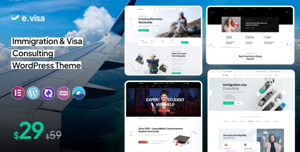 preview-1.jpg Evisa - Immigration and Visa Consulting Theme - Image 1
